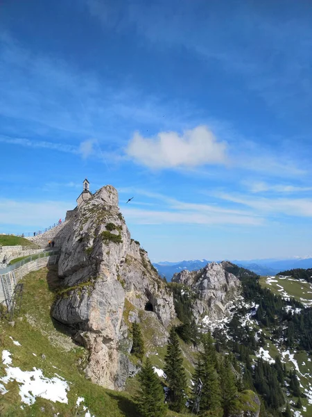 Wendelstein Bavyera Bir Dağ — Stok fotoğraf