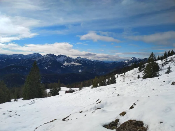 Rotwand Una Montaña Bavaria — Foto de Stock