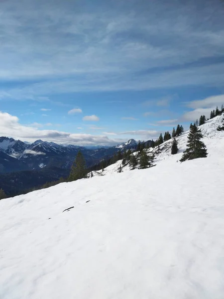 Rotwand Une Montagne Bavière — Photo