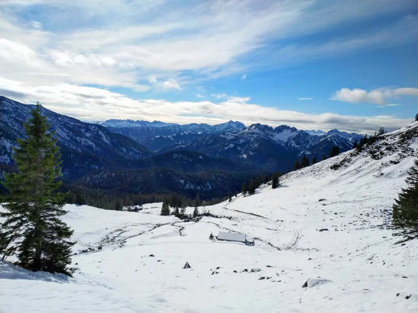 Rotwand Une Montagne Bavière — Photo