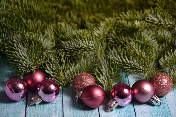 Některé Krásné Vánoční Dekorace — Stock fotografie