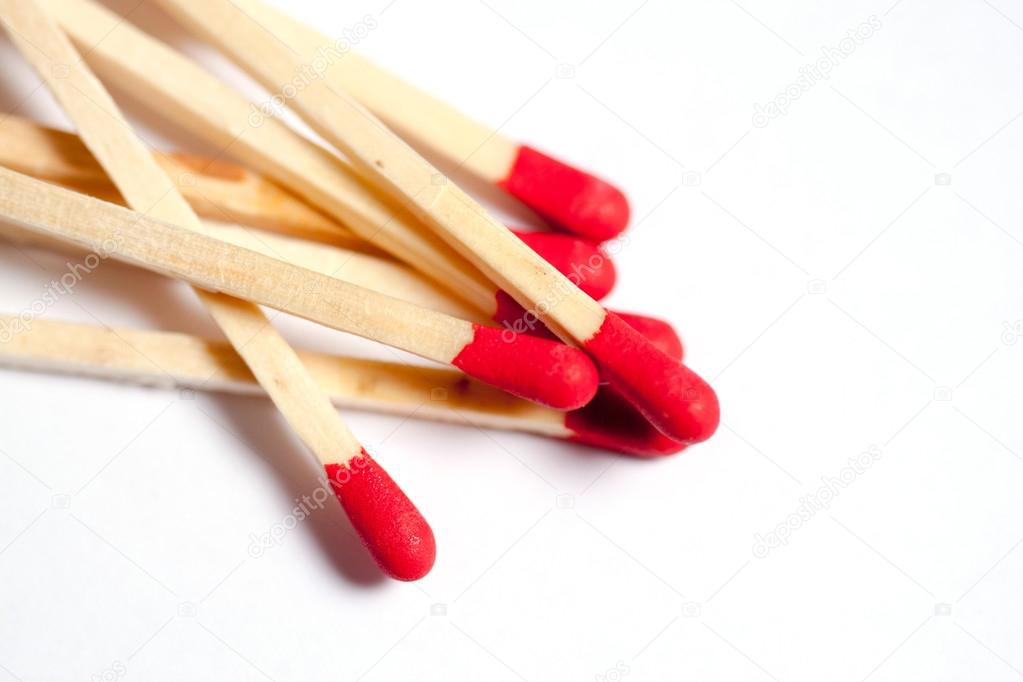 close-up of matches