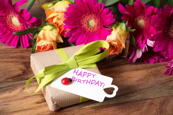 Happy birthday flowers Stock Photos, Royalty Free Happy birthday ...