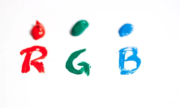 Rgb-Farben — Stockfoto
