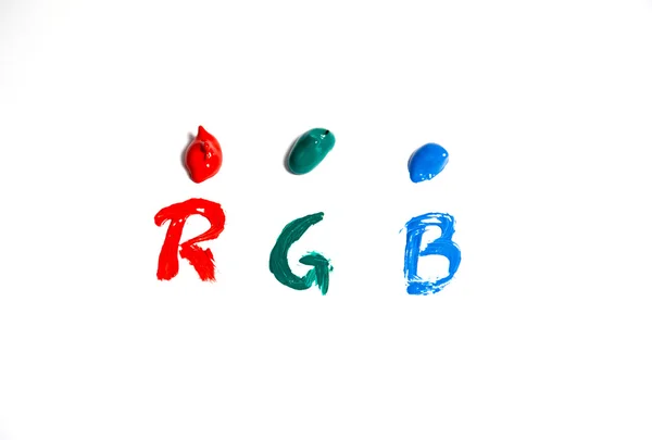 RGB-färger — Stockfoto