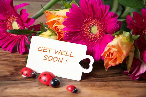 Get well soon — Stock Photo, Image