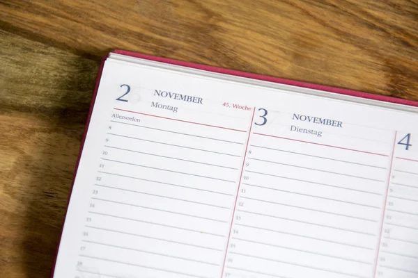 Empty calender — Stock Photo, Image