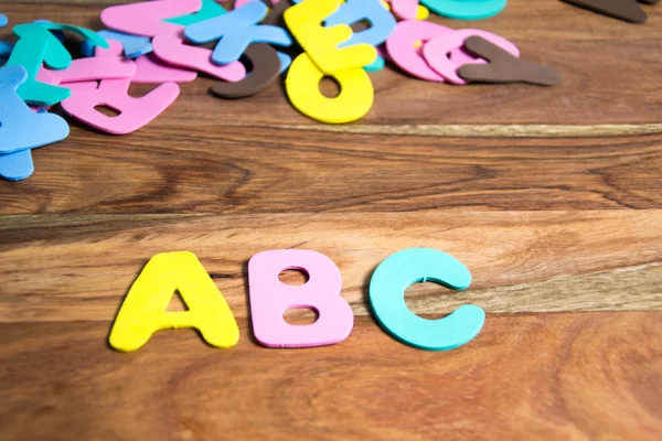 Colorful letters — Stock Photo, Image