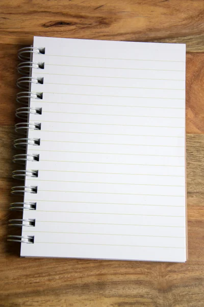 Empty notebook — Stock Photo, Image