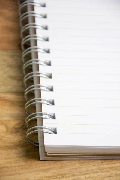 Empty notebook — Stock Photo, Image