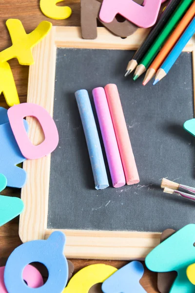 Eerste schooldag — Stockfoto