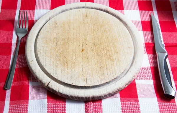 Wooden plate — Stock Photo, Image