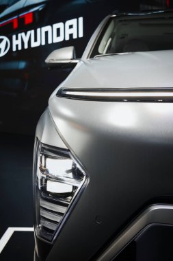 Hyundai Kona Hybrid 2025, So Paulo Motor Show 'da sergileniyor..