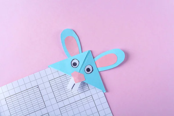 Bricolage Créativité Des Enfants Origami Instructions Étape Par Étape Comment — Photo