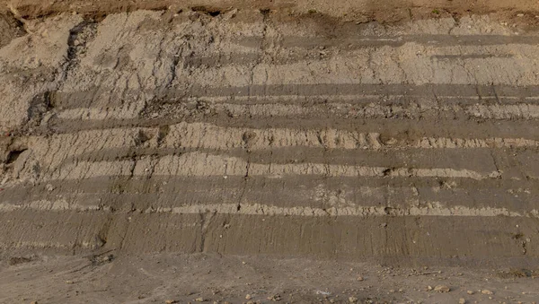 Mound Texture Earth Bottom View — Stock Photo, Image