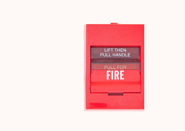 Yangın alarm düğmesine acil — Stok fotoğraf