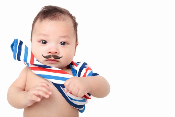 Three month asian baby,asian infant — Stock Photo, Image