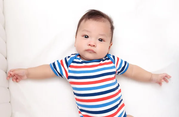 Three month asian baby,asian infant — Stock Photo, Image