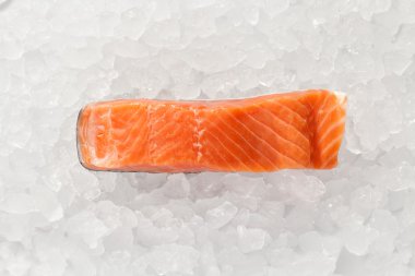 Somon taze biftek gıda madde rustik natürmort