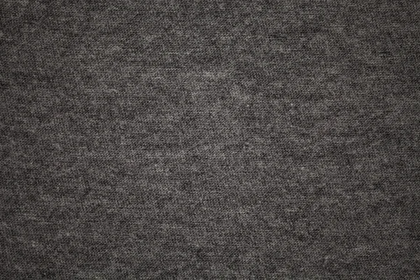 Tecido de camiseta cinza escuro — Fotografia de Stock
