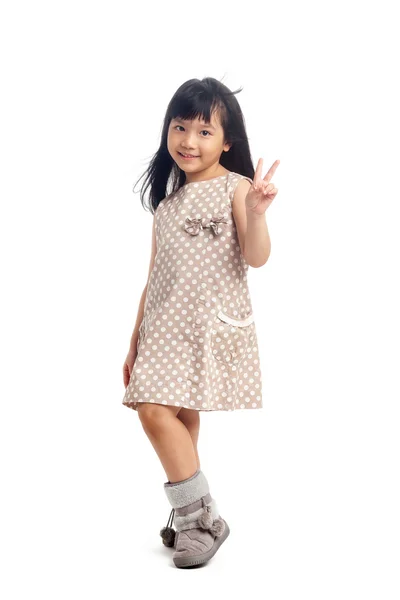 Módní asijské dítě — Stock fotografie