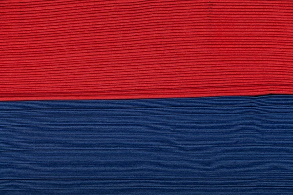 Красная и синяя салфетка — стоковое фото