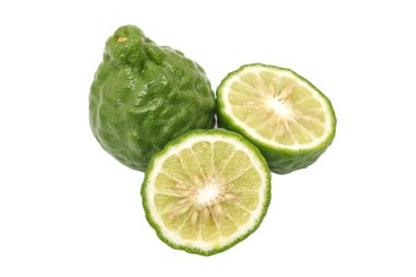 bergamot dilim ot taze madde gıda tom yam izole