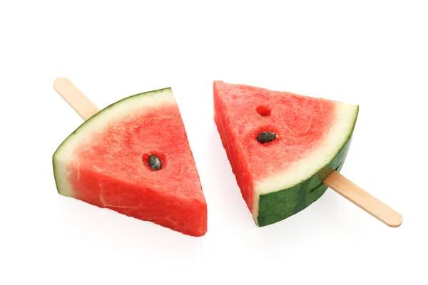 Watermeloen popsicle lekker frisse zomer fruit zoet dessert — Stockfoto