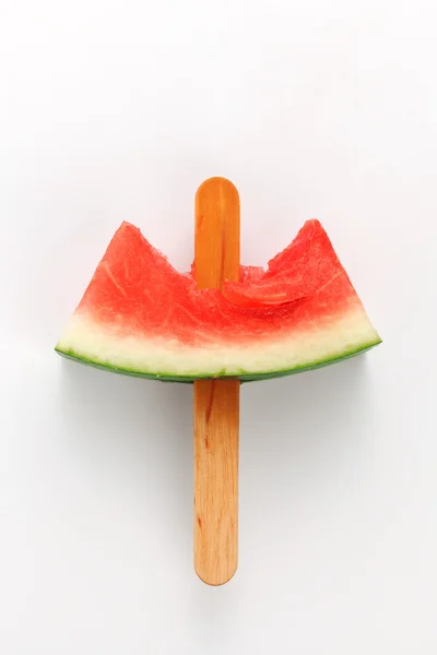 Arbuz popsicle pyszne świeże lato owoc słodki deser — Zdjęcie stockowe
