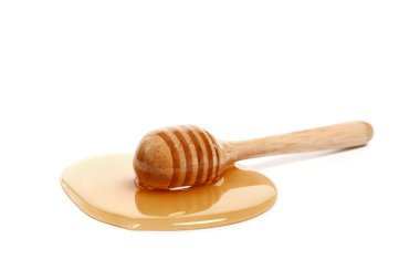 Tatlım Kepçe lezzetli beyaz arka plan portre tatlı sağlıklı