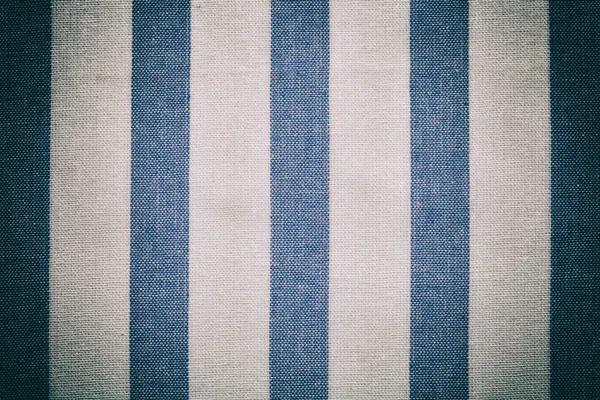 Azul branco vintage textura tecido algodão fundo — Fotografia de Stock