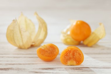 Cape bektaşi üzümü physalis meyve zemin kiraz organik gıda vegetabl