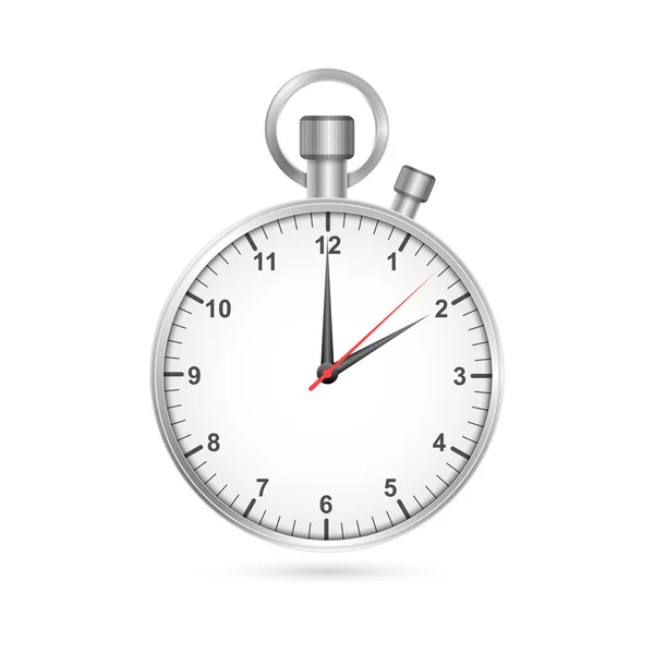 Icono de reloj y cronómetro. Ilustración vectorial . — Vector de stock