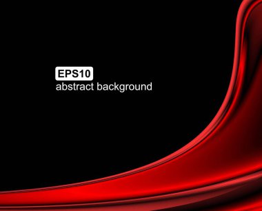 Soyut ışık dalgası fütüristik arka planı. Vektör illüstrasyonu.