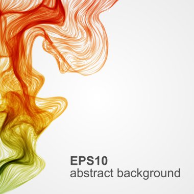 Soyut renkli dalga arkaplanı. Vektör illüstrasyonu.