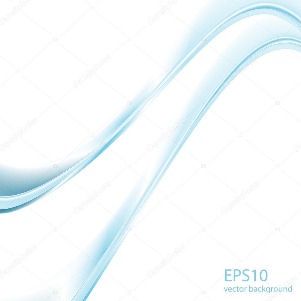 Vector abstract waves background