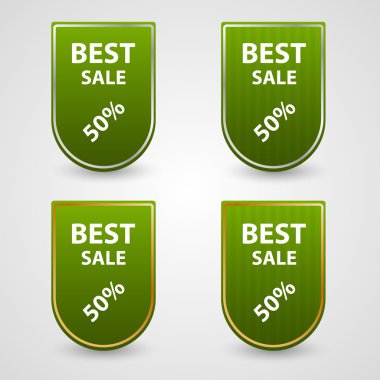 Yeşil Etiketler kümesi.