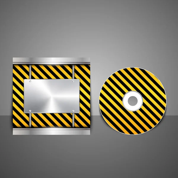 Technologie CD-Cover-Design. — Stockvektor