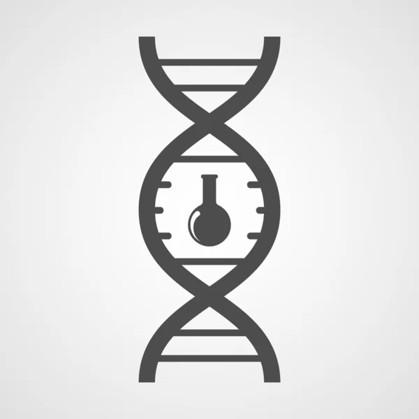 Vektor-DNA-Symbol. — Stockvektor