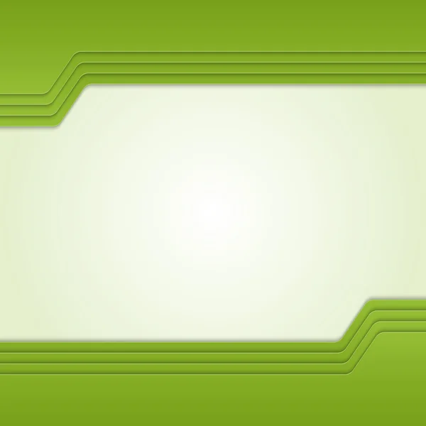 Fond vert avec texte personnalisé . — Image vectorielle