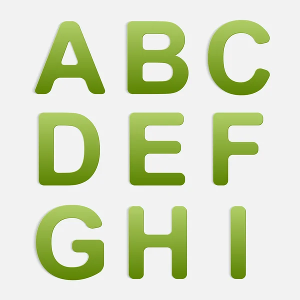 Vector Alphabet Set. — Stock Vector