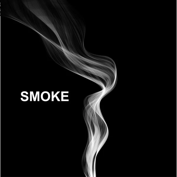 Fond de fumée abstrait vectoriel . — Image vectorielle