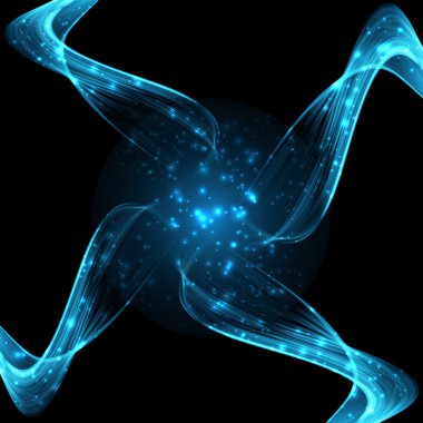 Soyut fütüristik geçmiş. Vektör illüstrasyonu.