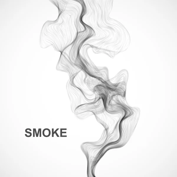 Vector abstract smoke background. Vector illustration. — Stock Vector