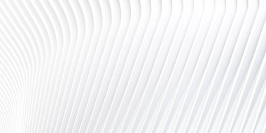 Beyaz mimari desenli özgeçmiş, mimari tasarım. Geometrik duvar kağıdı, 3 boyutlu oluşturma.