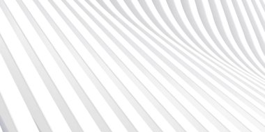 Beyaz mimari desenli özgeçmiş, mimari tasarım. Geometrik duvar kağıdı, 3 boyutlu oluşturma.