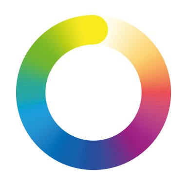 Preloader Ring Gökkuşağı Gradient