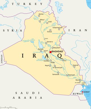 Irak siyasi haritası