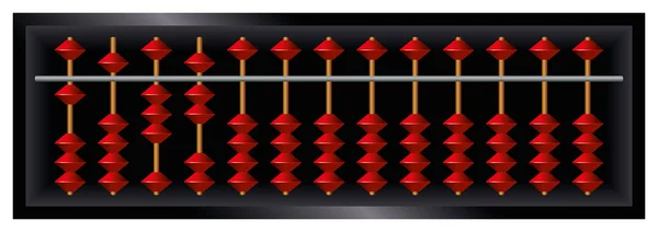 Szorobán japán abacus — Stock Vector