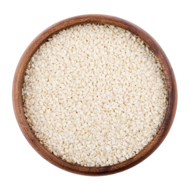 Bir kase içinde beyaz susam